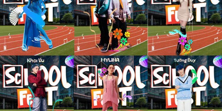 Giới trẻ đã sẵn sàng cho sự trở lại của School Fest 6, nơi sẽ có sân khấu hoành tráng của các anh trai ‘say hi’ cùng anh tài
