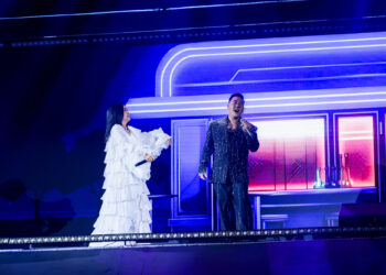 Phương Thanh và Trung Quân đồng loạt ‘cất micro trong cánh gà’ tại show Đức Trí, đu nốt cao ‘rùng rợn’