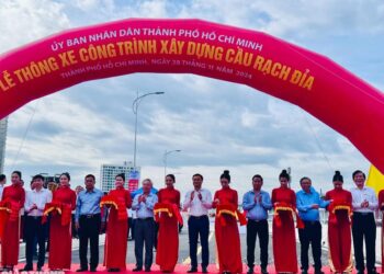 TP.HCM chính thức thông xe cầu Rạch Đĩa hơn 500 tỷ