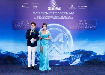 Dàn Hoa Á hậu, Nam vương khoe sắc tại thảm đỏ trao sash Mr World 2024 tổ chức ở Việt Nam