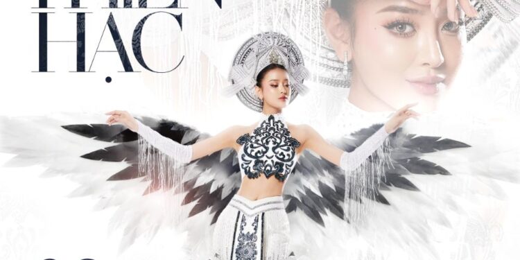 Á hậu Bùi Khánh Linh chia sẻ lý do thay đổi trang phục dân tộc “Thiên Hạc”