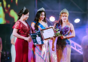 Nguyễn Thu Hương giành ngôi vị Hoa hậu Đại sứ Nhân Ái tại Đài Loan