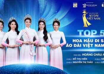 Tân Hoa hậu Di sản Áo dài Việt Nam được vinh danh là Đại sứ Môi trường Xanh quốc gia