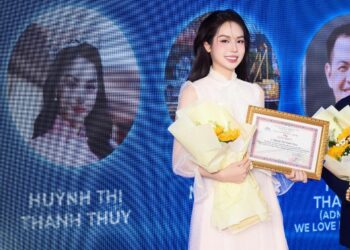 Hoa hậu Thanh Thuỷ được vinh danh “Pretty Lady Of The Year” tại Men&life Awards 2024