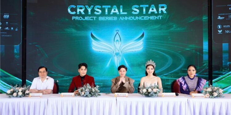 Cindy Thái Tài, Đoàn Bảo Ân, Kiều Thị Thuý Hằng đọ sắc trên thảm đỏ họp báo cuộc thi Ms International Global Vietnam 2025