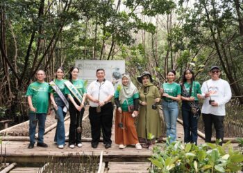 Hoa hậu Thanh Thủy lan tỏa thông điệp xanh tại Taman Wisata Alam, Jakarta