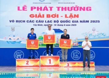Bế mạc Giải Bơi- Lặn Vô địch các CLB Quốc gia 2025: TP.HCM và Hà Nội khẳng định vị thế dẫn đầu