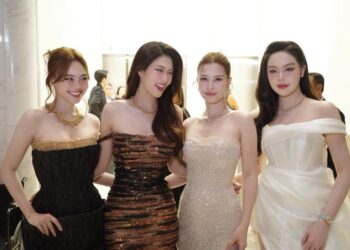 Đêm Tiffany & Co. tại Bangkok: Thanh Thủy và Thiên Ân khẳng định đẳng cấp nhan sắc Việt