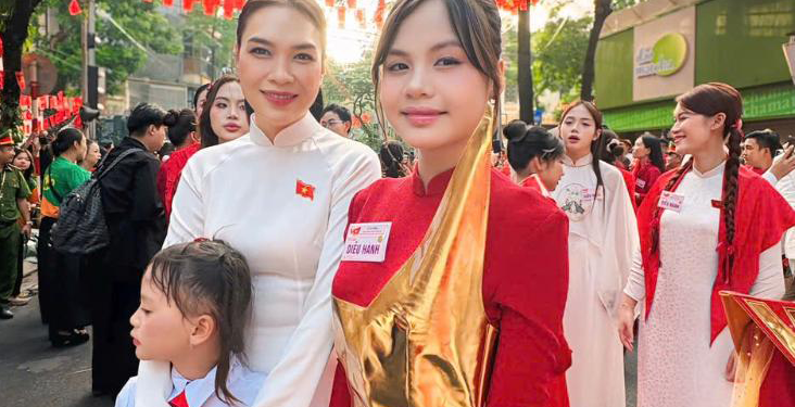 Phùng Hiểu Anh- Hoa hậu Nhí tỏa sáng trong chuỗi hoạt động Nghệ thuật – Chính trị mừng Quốc khánh 2/9