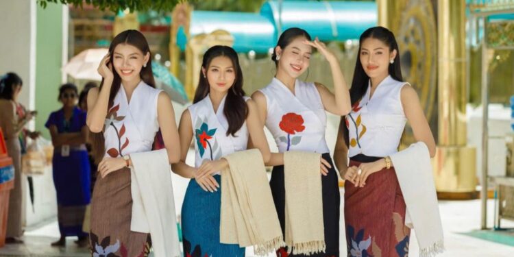 Hoa hậu Thanh Thủy gây chú ý trong chuỗi hoạt động công du Myanmar, đọ sắc cùng mỹ nhân Thae Su Nyein