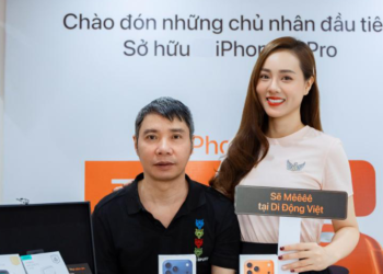 Vợ chồng NSND Công Lý tiếp tục chọn Di Động Việt để lên đời iPhone 17 Pro Max