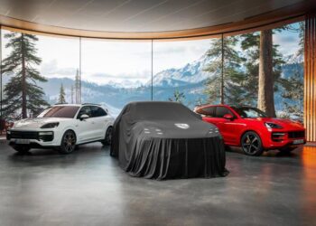 Dòng xe SUV thuần điện thứ hai của Porsche sắp ra mắt- Giới thiệu trực tuyến trước khi có mặt tại Dubai: Màn ra mắt kép của Cayenne thuần điện