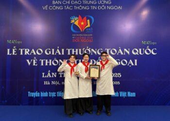 DTAP – Nhà sản xuất âm nhạc trẻ đầu tiên được vinh danh tại Giải thưởng toàn quốc về Thông tin đối ngoại   