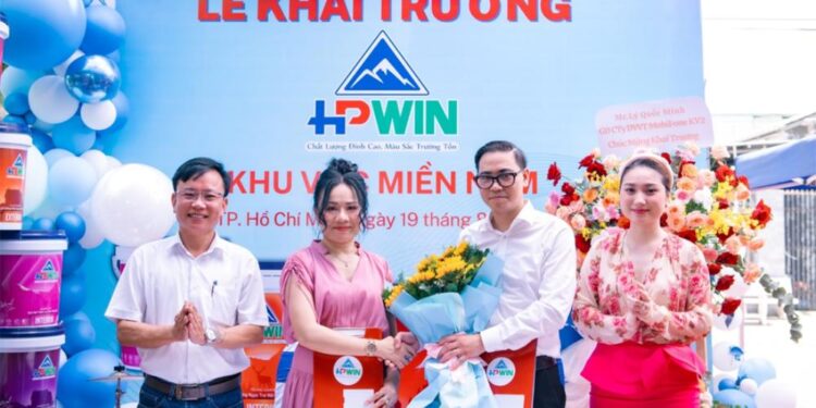 HPWIN khu vực miền Nam khẳng định vị thế thương hiệu trên thị trường sơn Việt Nam