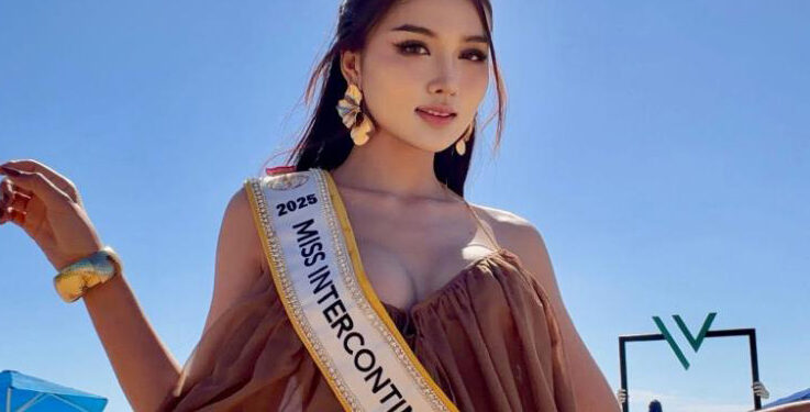 Á hậu Thu Ngân nối tiếp Hoa hậu Bảo Ngọc, Á hậu Ngọc Hằng và Khánh Linh, chính thức nhận sash Việt Nam tại Miss Intercontinental lần thứ 53