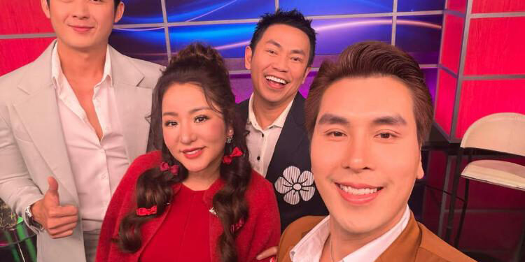 Danh hài Hoài Tâm đau lòng khi phải nhìn Hoàng Phi Kha đi dán tờ rơi ở Mỹ