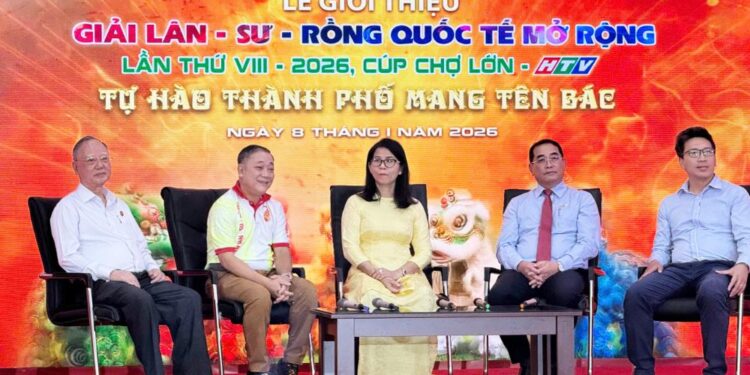 Gần 50 đoàn Lân Sư Rồng trên cả nước và quốc tế tham dự giải Lân Sư Rồng Quốc tế mở rộng lần VIII – 2026, Cúp Chợ Lớn – HTV