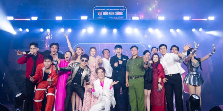 Lý Nhã Kỳ sản xuất Countdown Sông Ray 2026 “Vui hội non sông” rộn ràng đón năm mới cùng 7.000 người dân Đồng Nai