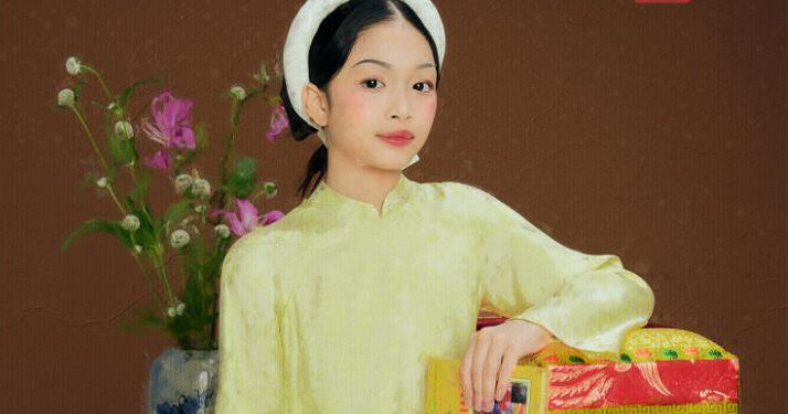 Ruby Tâm Nhi hóa nàng thơ trong tranh Lê Phổ, Mai Trung Thứ