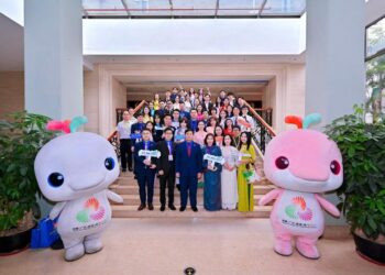 Hoa Hậu Thanh Thuỷ phát biểu tại Hành Trình Đỏ 2026 Ở Trung Quốc