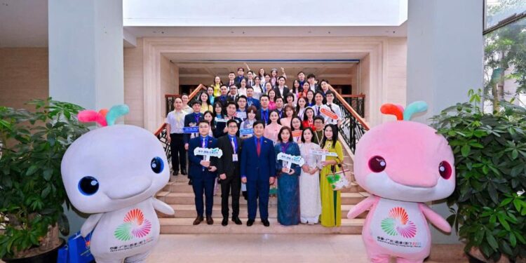 Hoa Hậu Thanh Thuỷ phát biểu tại Hành Trình Đỏ 2026 Ở Trung Quốc