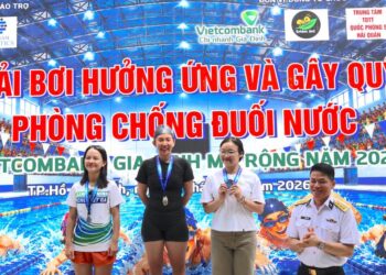  Quỹ Kiến Vàng kết nối cộng đồng vì trẻ em an toàn dưới nước qua giải bơi Vietcombank Gia Định mở rộng 2026