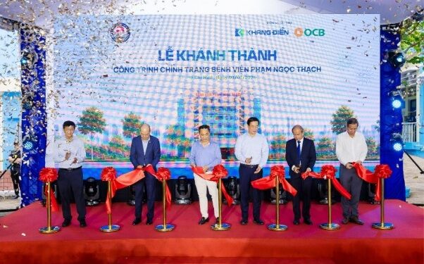 Khánh thành công trình chỉnh trang Bệnh viện Phạm Ngọc Thạch