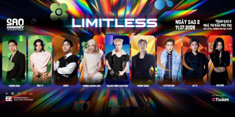 SAO Concert – Trạm Sao 2 khép lại với hơn 6.000 khán giả tại Nhà thi đấu Phú Thọ
