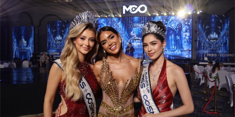 Miss Cosmo 2025 Yolina Lindquist công du Trung Quốc, trực tiếp tìm ra ba đại diện Miss Cosmo China – Hong Kong – Macau 2026