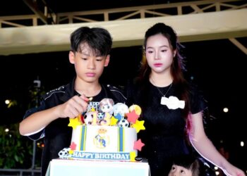 Vợ ca sĩ Lương Gia Huy tổ chức sinh nhật tuổi 13 cho con trai Andy