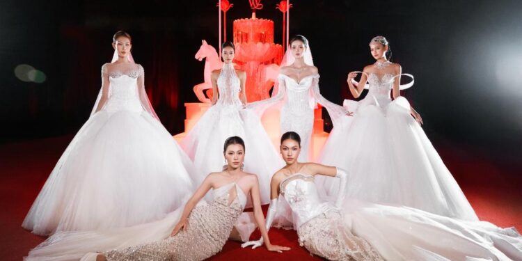 Vietnam Wedding Week 2026 khép lại The Love City với ba sắc màu thời trang cưới từ Do Long Bridal, Adam Store và Lovine Bridal