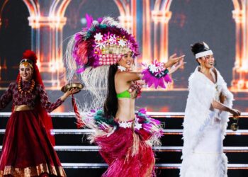Mãn nhãn đêm thi Dances Of The World trên sân khấu dài 110m tại Khánh Hòa