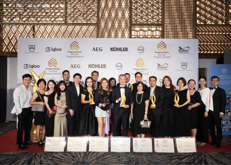 CapitaLand Development được tôn vinh doanh nghiệp phát triển bền vững, đóng góp xã hội và thiết kế xuất sắc tại Giải thưởng BĐS Việt Nam PropertyGuru 2026