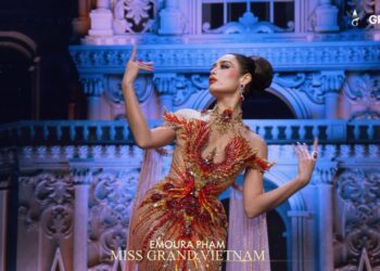Hoa Hậu Emoura Phạm tỏa sáng trong đêm bán kết Miss Grand International 2026